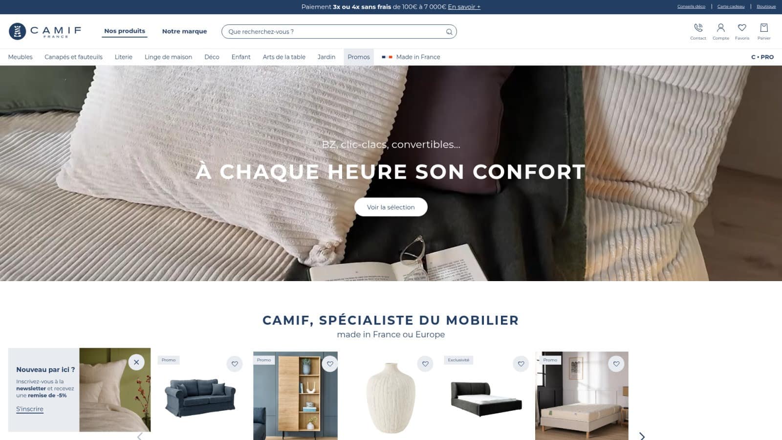Camif : l'engagement durable au service du confort XXL