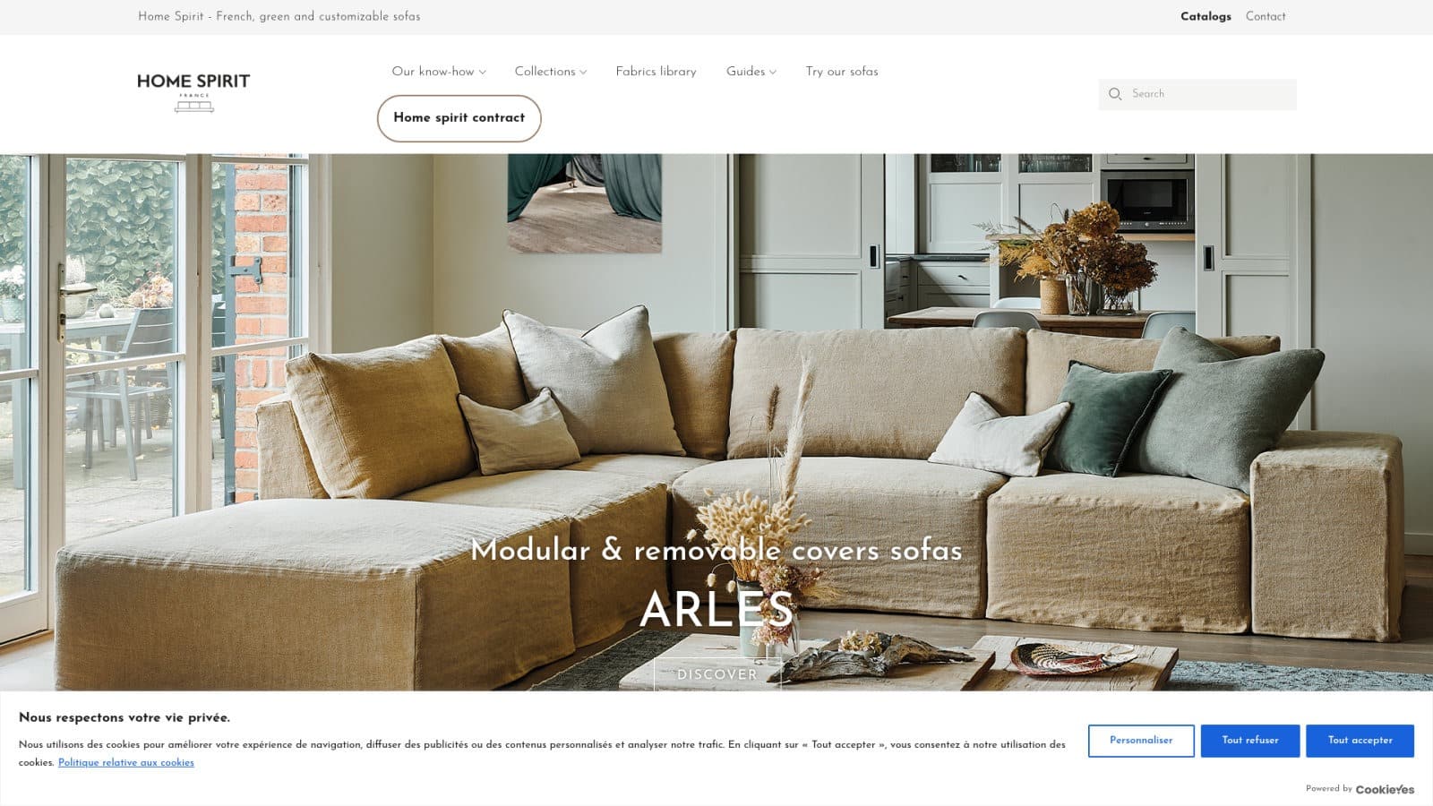 Home Spirit : l'élégance française et le sur-mesure local